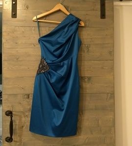 Eliza Teal Dress